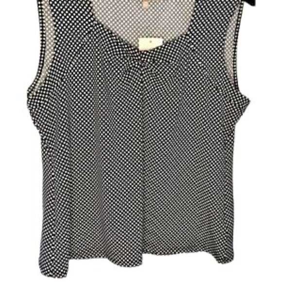 NWT Lauren by Ralph Lauren Printed Sleeveless/Tank-Navy Women’s XL - Picture 4 of 6